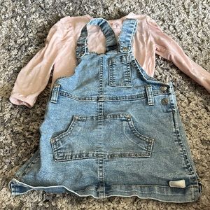 7 brand overall dress outfit 24 months
